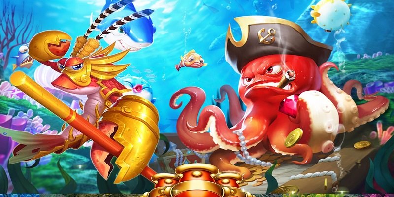 Sảnh chơi bắn cá với nhiều đặc điểm nổi bật
