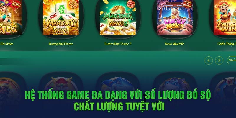 Sân chơi mang đến một kho game đầy kịch tính và thú vị 2024